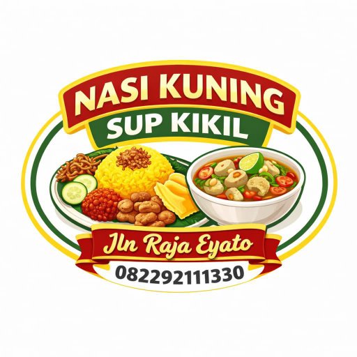 RM nasi kuning sup kikil